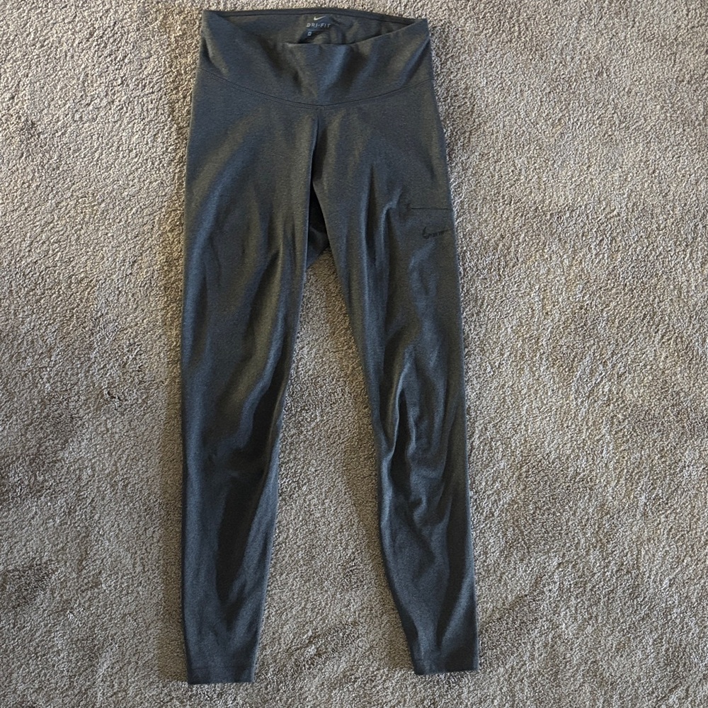 Nike Dri-FIT Heather Gray Leggings